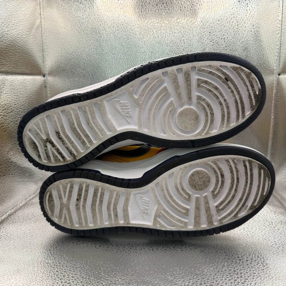 Size 8 Nike‎ Dunk High Up Rebel Michigan Yellow Black Woman Sneakers DH3718-701
